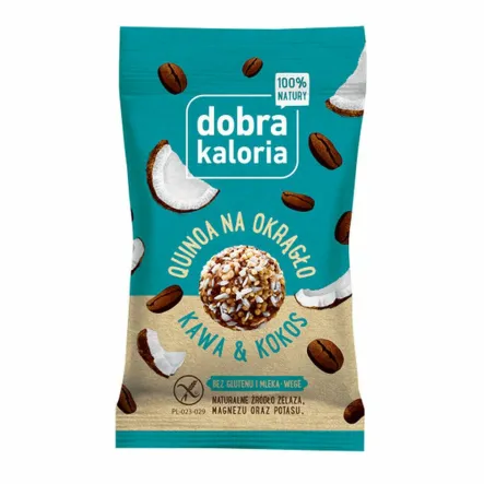 Quinoa na Okrągło Kawa & Kokos 24 g - Kubara