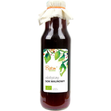 Batom Sok Malinowy Bio 750 Ml - Wyprzedaż