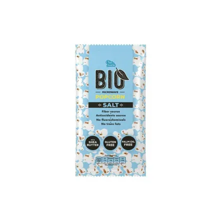 Popcorn Solony do Mikrofalówki Bio 90 g - Chips and Snacks