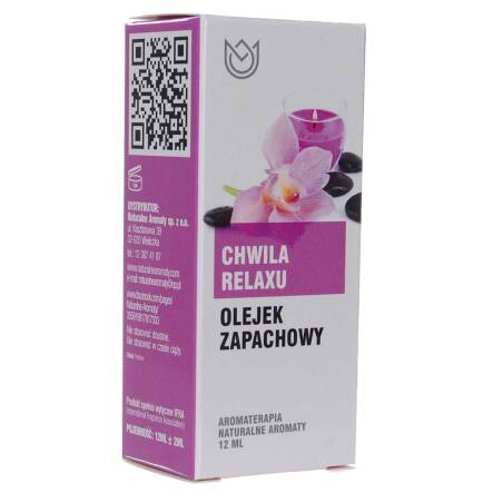 Olejek Zapachowy Chwila Relaxu 12 ml - Naturalne Aromaty