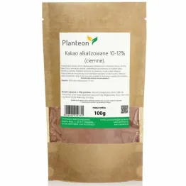 Kakao Alkalizowane 10-12% Ciemne 500 g - Planteon