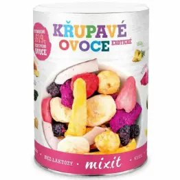 Egzotyczny Mix Chrupiące Owoce (Owoce Liofilizowane) 110 g - Mixit