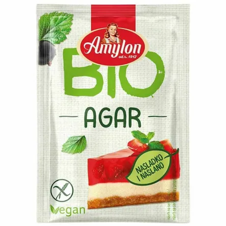 Agar - Agar Bezglutenowy Bio 10 g - Amylon
