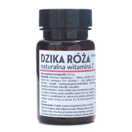 Dzika Róża - Naturalna Witamina C 30 Kapsułek - Herbapol Kraków