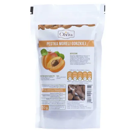 Pestki moreli gorzkiej 250 g - OLVITA 