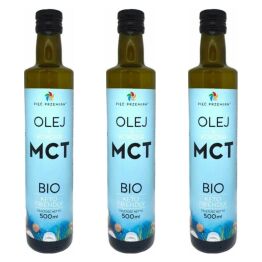 3 x Olej MCT z Kokosa BIO 500 ml - Pięć Przemian