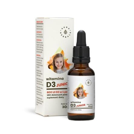 Witamina D3 Junior 30 ml - Aura Herbals