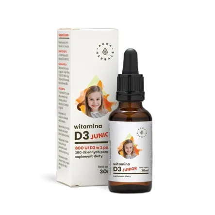 Witamina D3 Junior 30 ml - Aura Herbals