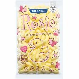 ROSIE Chrupki Kukurydziane od 7 Miesiąca Bezglutenowe BIO - 30 g - Little Angel