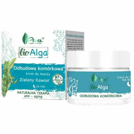 Bio Alga Krem na Noc Odbudowa Komórkowa 50 ml - AVA