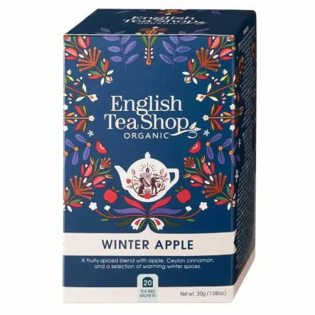 Herbatka Winter Apple BIO 20 Saszetek - English Tea Shop