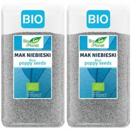 2 x Mak Niebieski Bio 400 g - Bio Planet