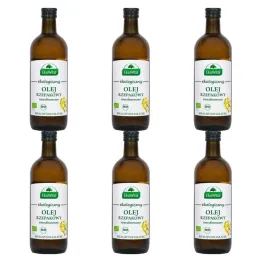 6 x Olej Rzepakowy Tłoczony na Zimno Nierafinowany BIO 1 l - EkoWital