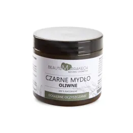 Czarne Mydło Oliwne Savon Noir 200 g - Beaute Marrakech