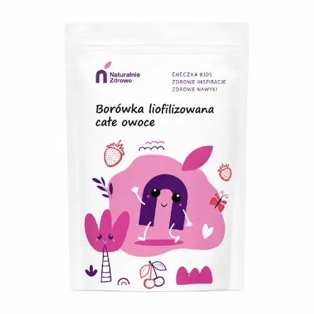Borówka Liofilizowana Całe Owoce 20 g - Naturalnie Zdrowe