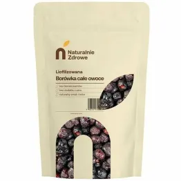 Borówka Liofilizowana Całe Owoce 20 g - Naturalnie Zdrowe