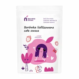 Borówka Liofilizowana Całe Owoce 20 g - Naturalnie Zdrowe