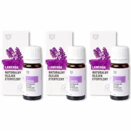 Zestaw 3 x Naturalny Olejek Eteryczny Lawendowy 10 ml - Naturalne Aromaty