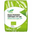 Mąka Pszenna Tortowa Typ 480 Bio 1 kg - Bio Planet - wszechstronna, tortowa, do pierogów i klusek, chleba i bułek, ciast i pizzy