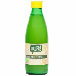 Sok z Cytryn Bio 250 ml - Eureko - Sok z Ekologicznych Cytryn z Kroplomierzem