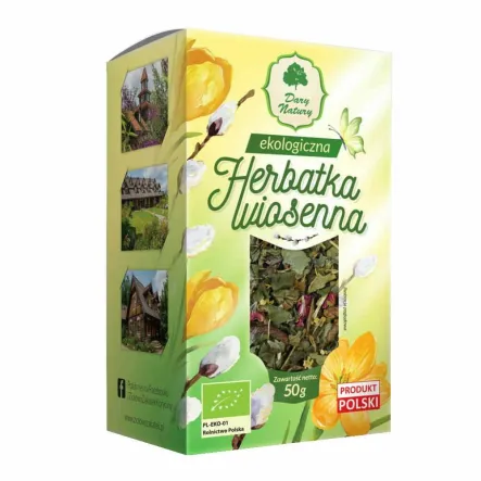 Herbatka Wiosenna EKO 50 g - Dary natury