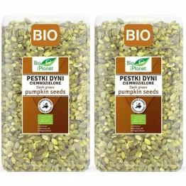 2 x Polskie Pestki Dyni Ciemnozielone Bio 1 kg - Bio Planet