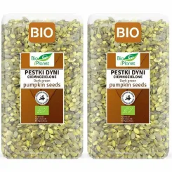 2 x Polskie Pestki Dyni Ciemnozielone Bio 1 kg - Bio Planet
