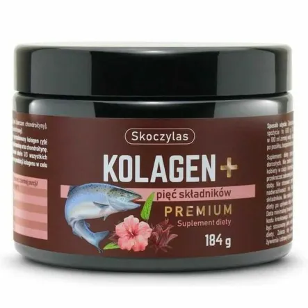 Kolagen+ Pięć Składników PREMIUM 184 g - Skoczylas