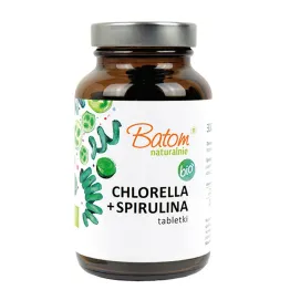 Chlorella + Spirulina Tabletki Bio 150g Batom