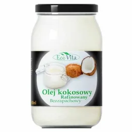 Olej Kokosowy Rafinowany Bezzapachowy 900 ml - EOOVITA