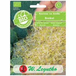 Bio Nasiona Na Kiełki Brokuł 10 g - Legutko