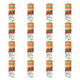 16 x Napój Owsiany Bez Cukru Bezglutenowy Bio 1 L - Natumi