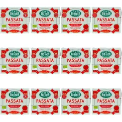 12 x Przecier Pomidorowy Passata w Kartonie Bio 500 g - La Bio Idea