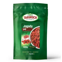 Jagody Goji Całe Owoce Suszone 1 kg - Targroch