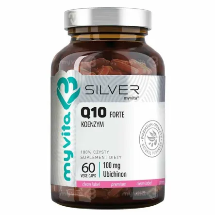 Silver Pure Koenzym Q10 Forte 60 Vege Kapsułek - MyVita