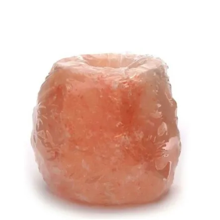 Świecznik Solny Naturalny 1 Sztuka  (1-1,3 kg)