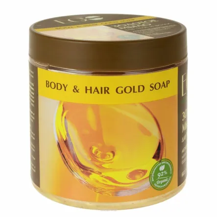 Złote Mydło do Ciała i Włosów 450 ml - Eo Laboratorie - Wyprzedaż