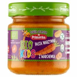 BIO Kids Pasta Warzywna z Marchewką Bezglutenowa BIO 160 g - Primavika