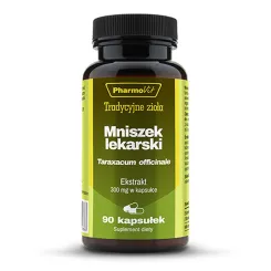 Mniszek Lekarski Ekstrakt 90 Kapsułek Pharmovit