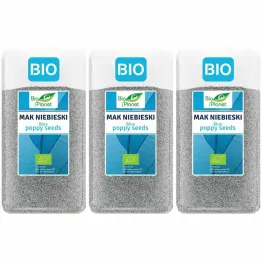 3 x Mak Niebieski Bio 400 g - Bio Planet