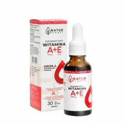 Witamina A+E Krople 30 ml - Natur Planet