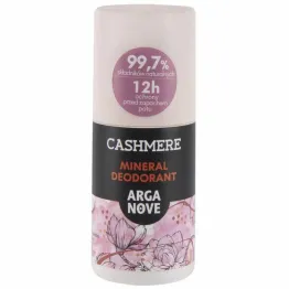 Dezodorant Mineralny Ałunowy Cashmere Roll-On 50 ml - Arganove