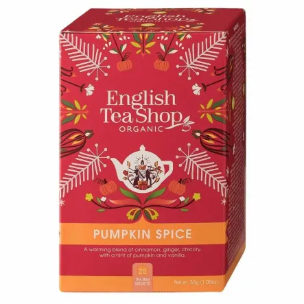 Herbatka Pumpkin Spice BIO 20 Saszetek - English Tea Shop