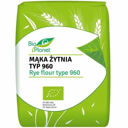 Mąka Żytnia Typ 960 Bio 1 kg - Bio Planet