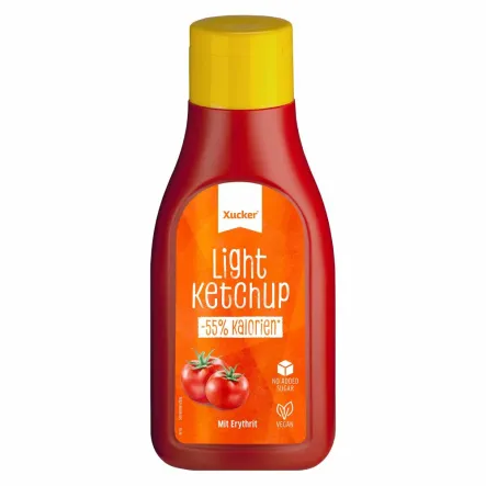 Light Ketchup Słodzony Erytrolem 550 g - Xucker 