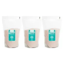3 x Sól Himalajska Różowa Drobno Mielona 1kg -  Crystalline Planet