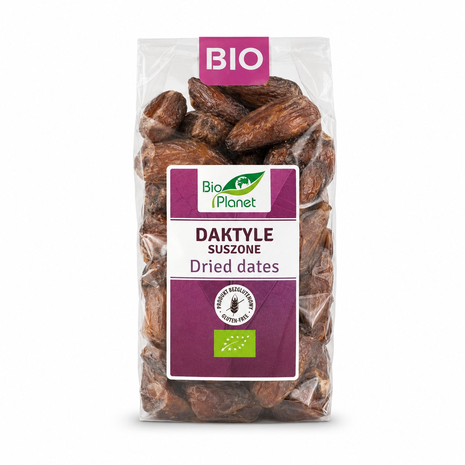 Daktyle Bez Pestek Suszone Bezglutenowe Bio 400 g - Bio Planet