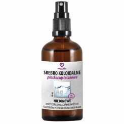 Srebro Koloidalne Płaskocząsteczkowe Niejonowe 50 ppm Płyn 100 ml - MyVita