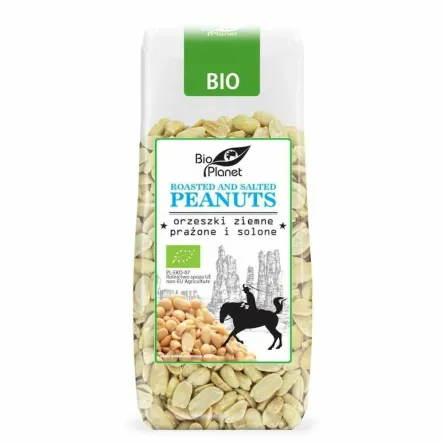 Orzeszki Ziemne Prażone i Solone Bio 150 g - Bio Planet