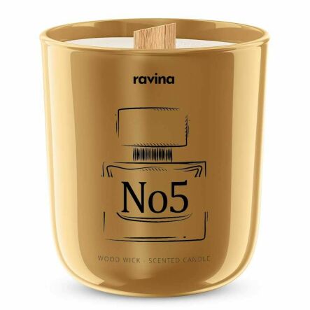 Sojowa Świeca Zapachowa w Szkle - Typ Zapachu No.5 - Salire